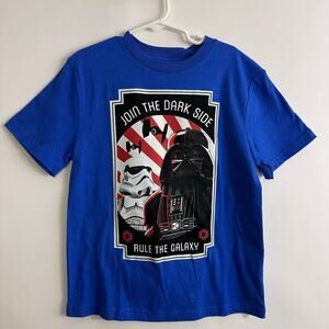 Disney Lego Star Wars "Join the Dark Side Rule the Galaxy" T-Shirt 7 Youth NWT